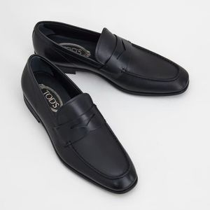 Tod’s Men’s Black Leather Loafers